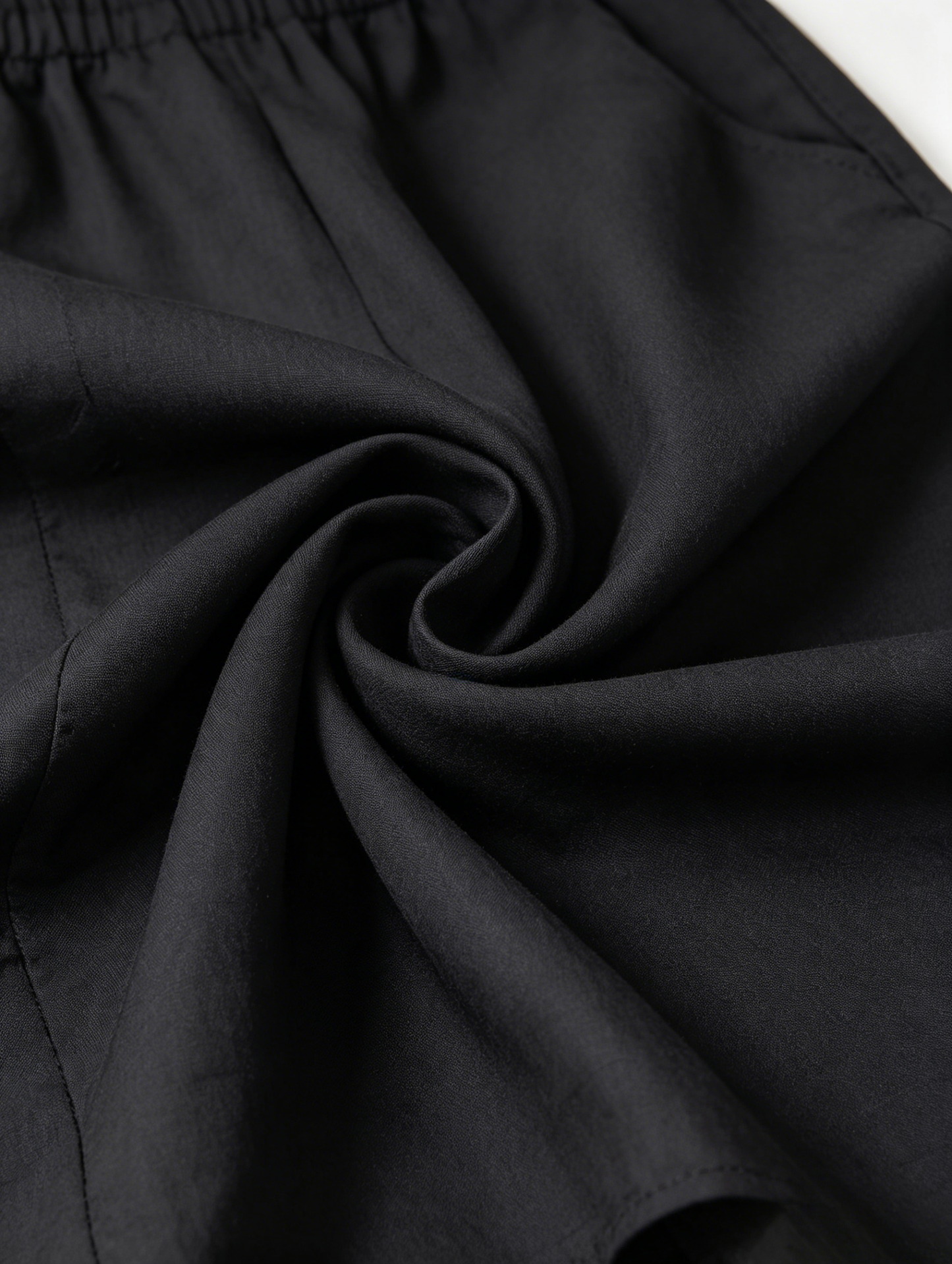 Casual Negro Woven Hombros descubiertos Sin mangas Mono