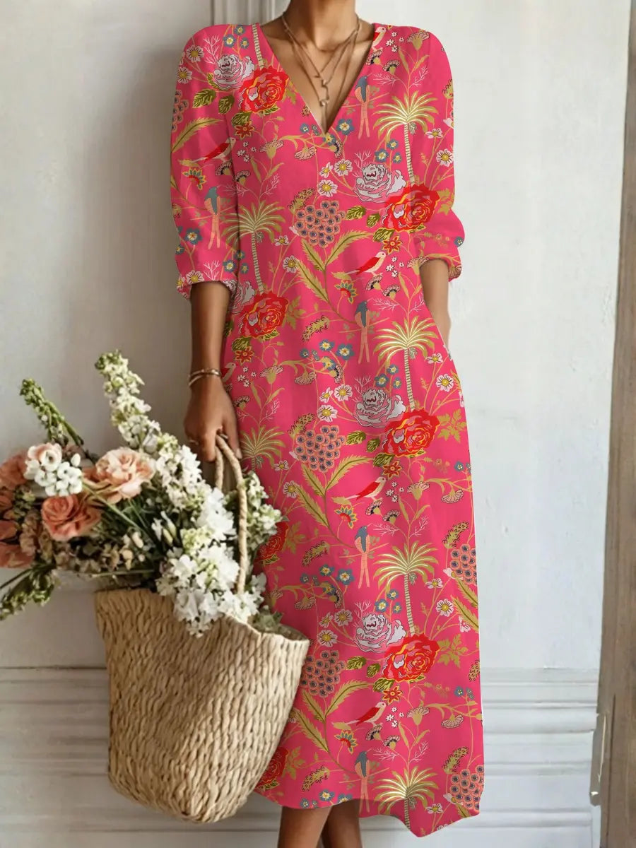 Vestido Largo Bohemio Adriana Valera