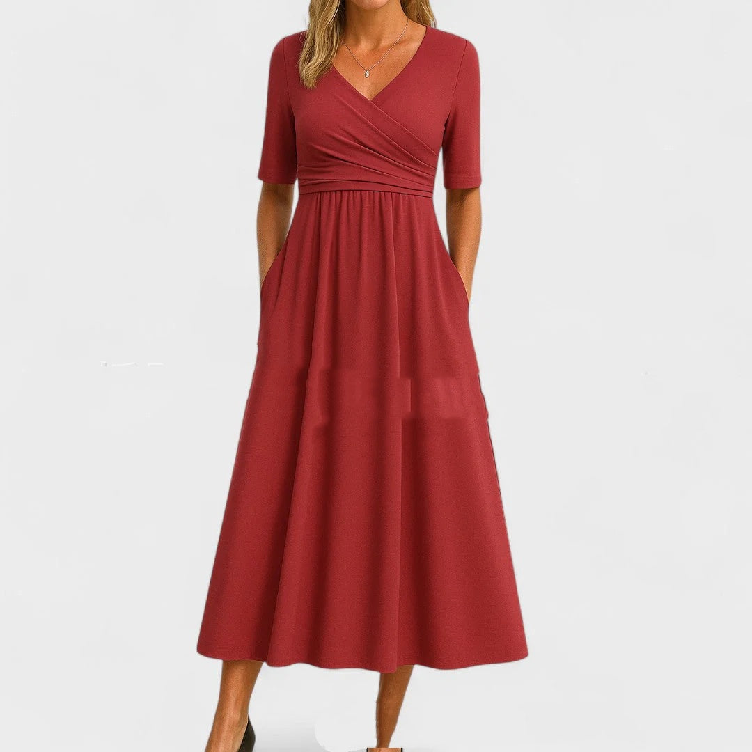 Novea | Vestido con cuello en V