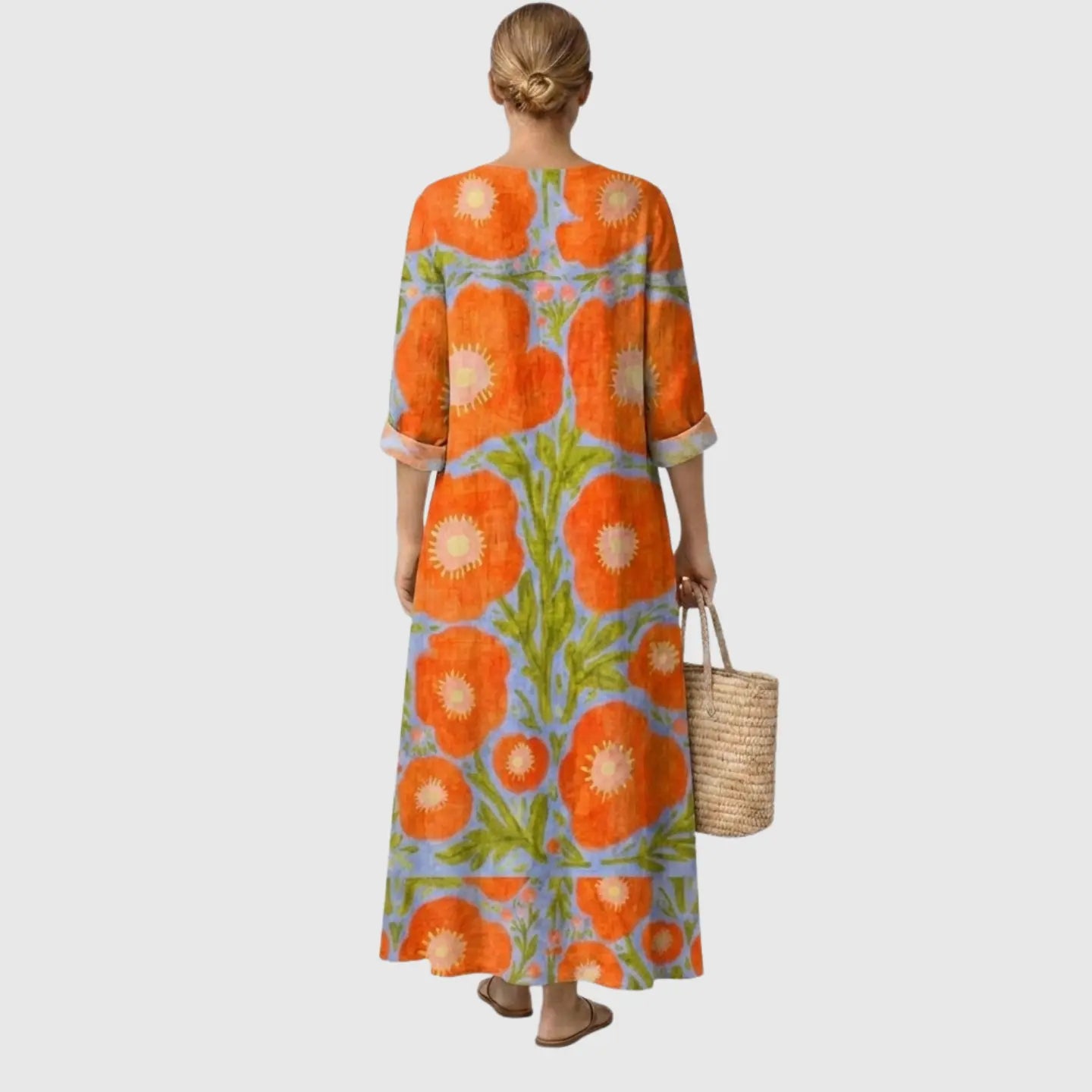 Alba™ | Vestido Floral Encantador Adriana Valera