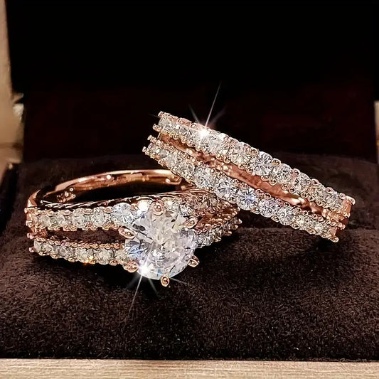 Set de Anillos Éclat Éternel