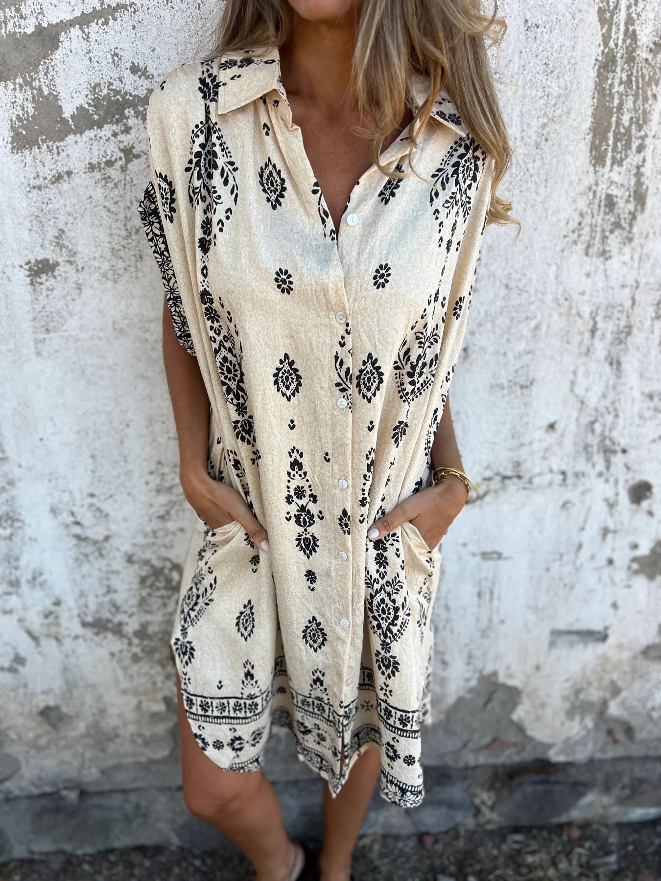 Siera | Vestido sin mangas para playa