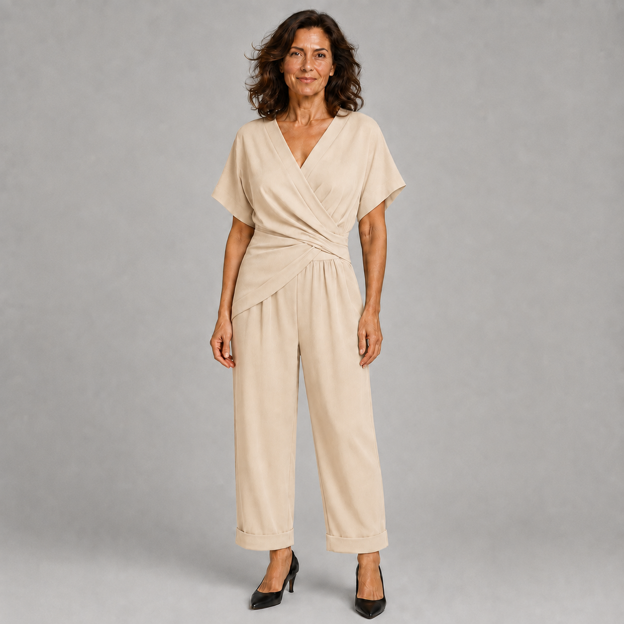 Valeria | Mono Cruzado Elegante