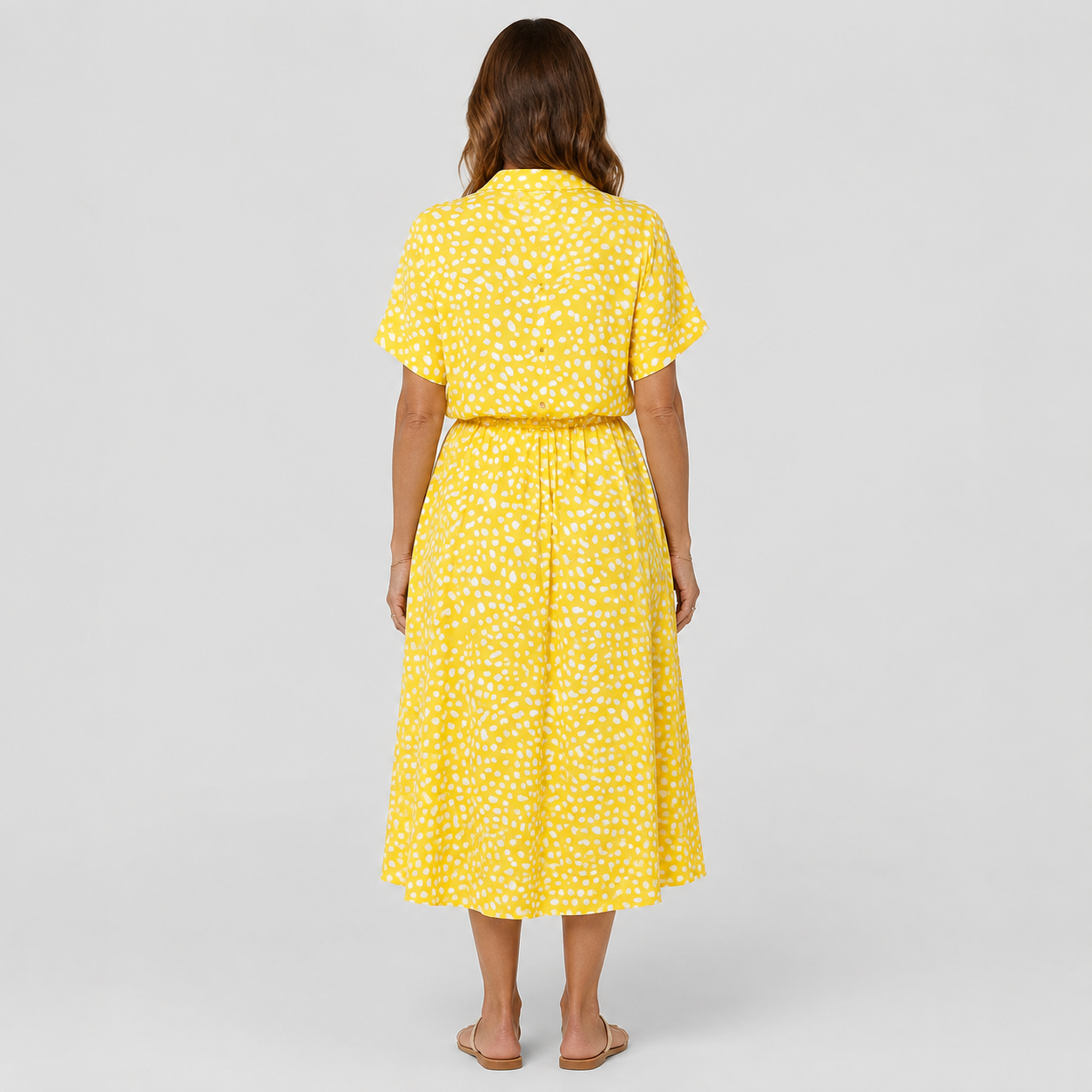 Valentina | Vestido Midi de Lunares