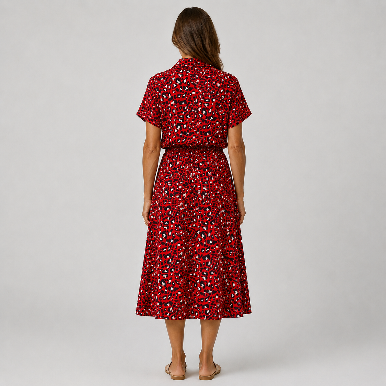 Valentina | Vestido Midi de Lunares