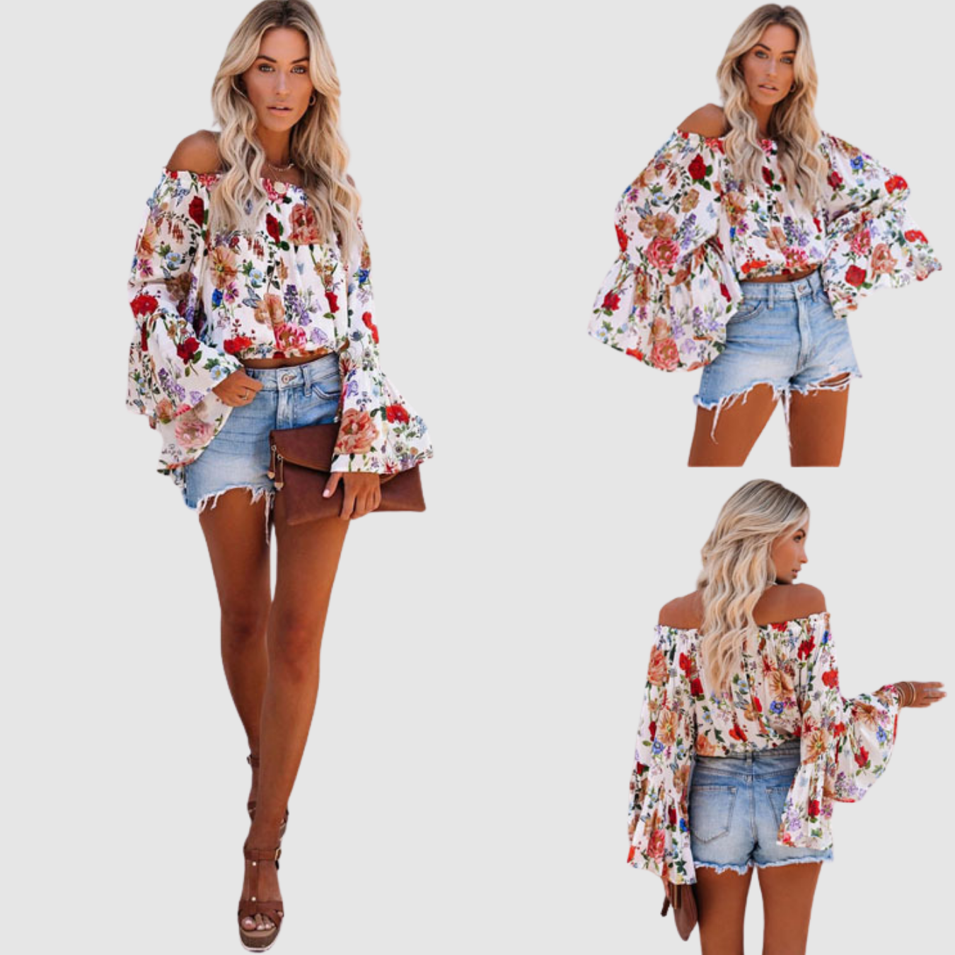 Tova | Blusa de un solo hombro