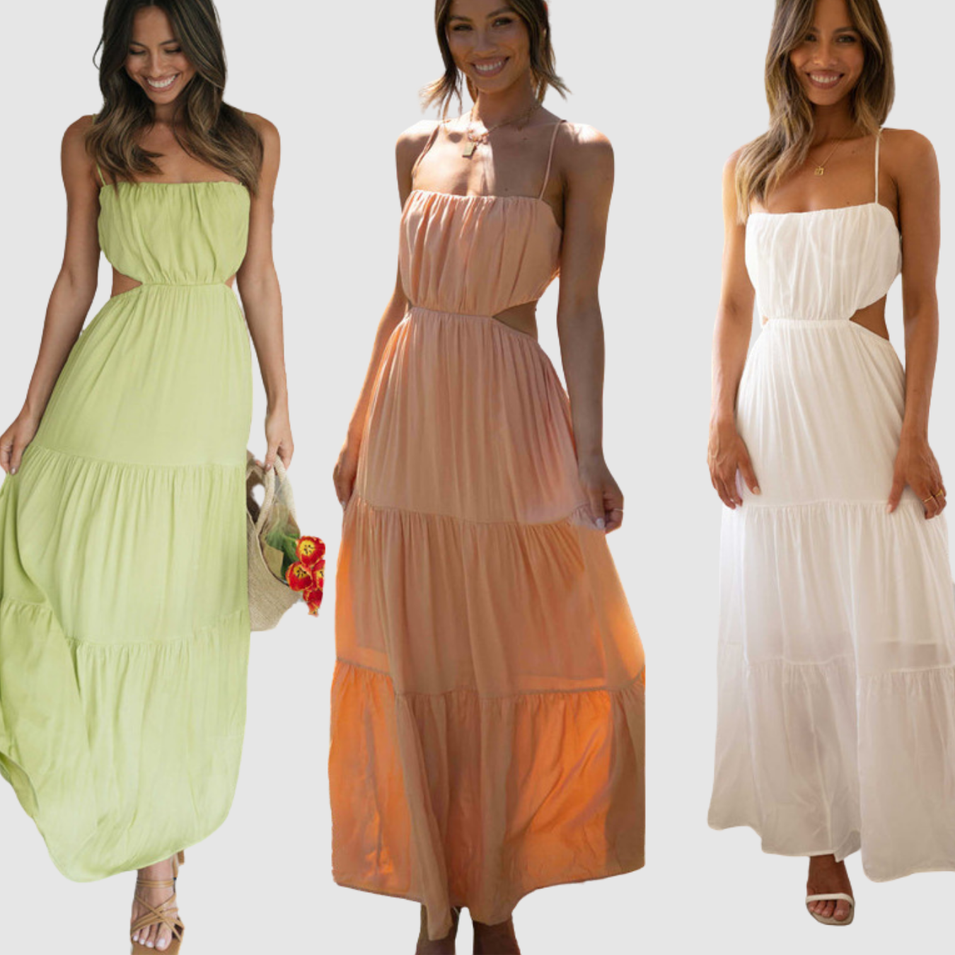 Siera | Vestido de cintura abierta