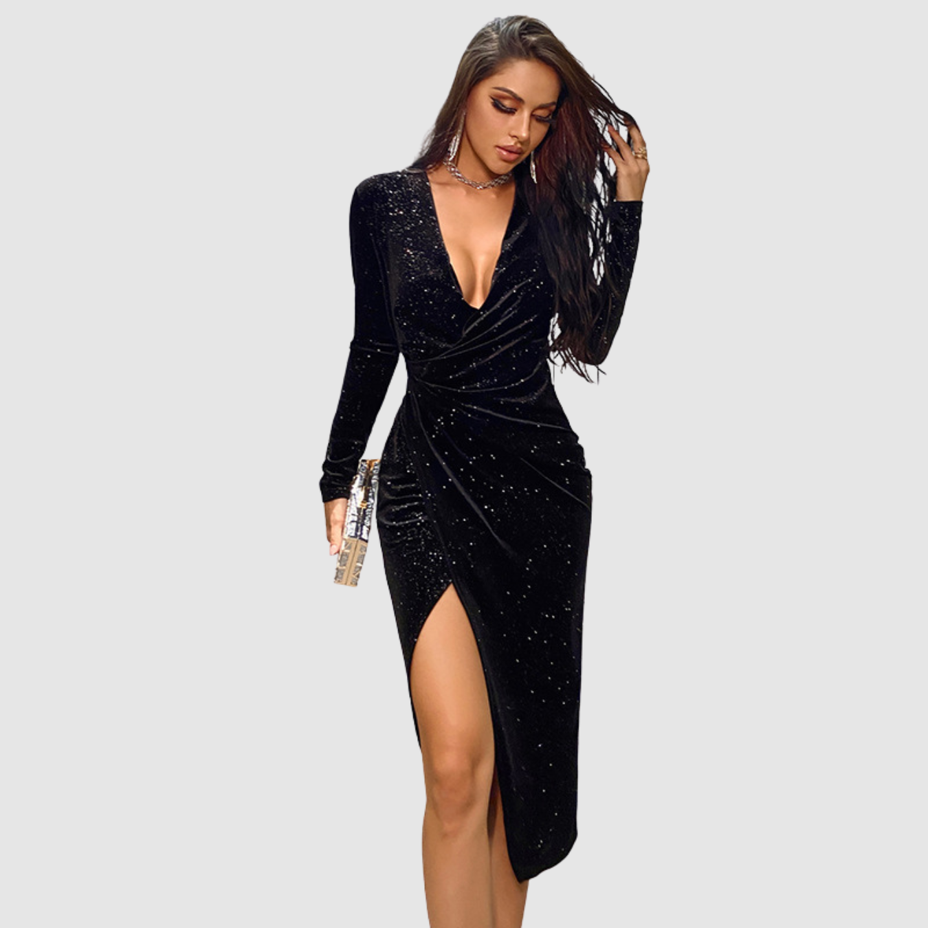 Amora | Vestido de terciopelo