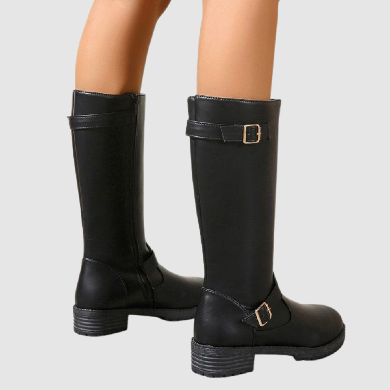 Kaia | Botas altas con cremallera