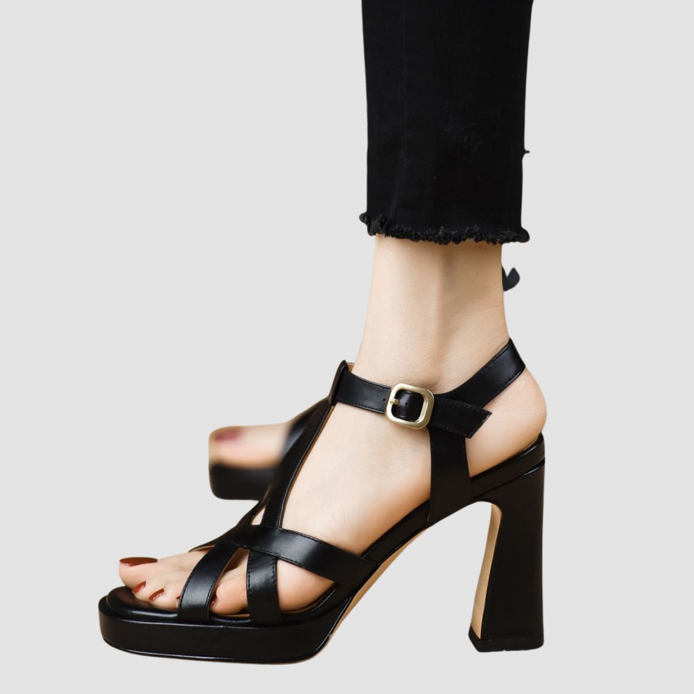 Vivi | Tacones altos de tacón grueso