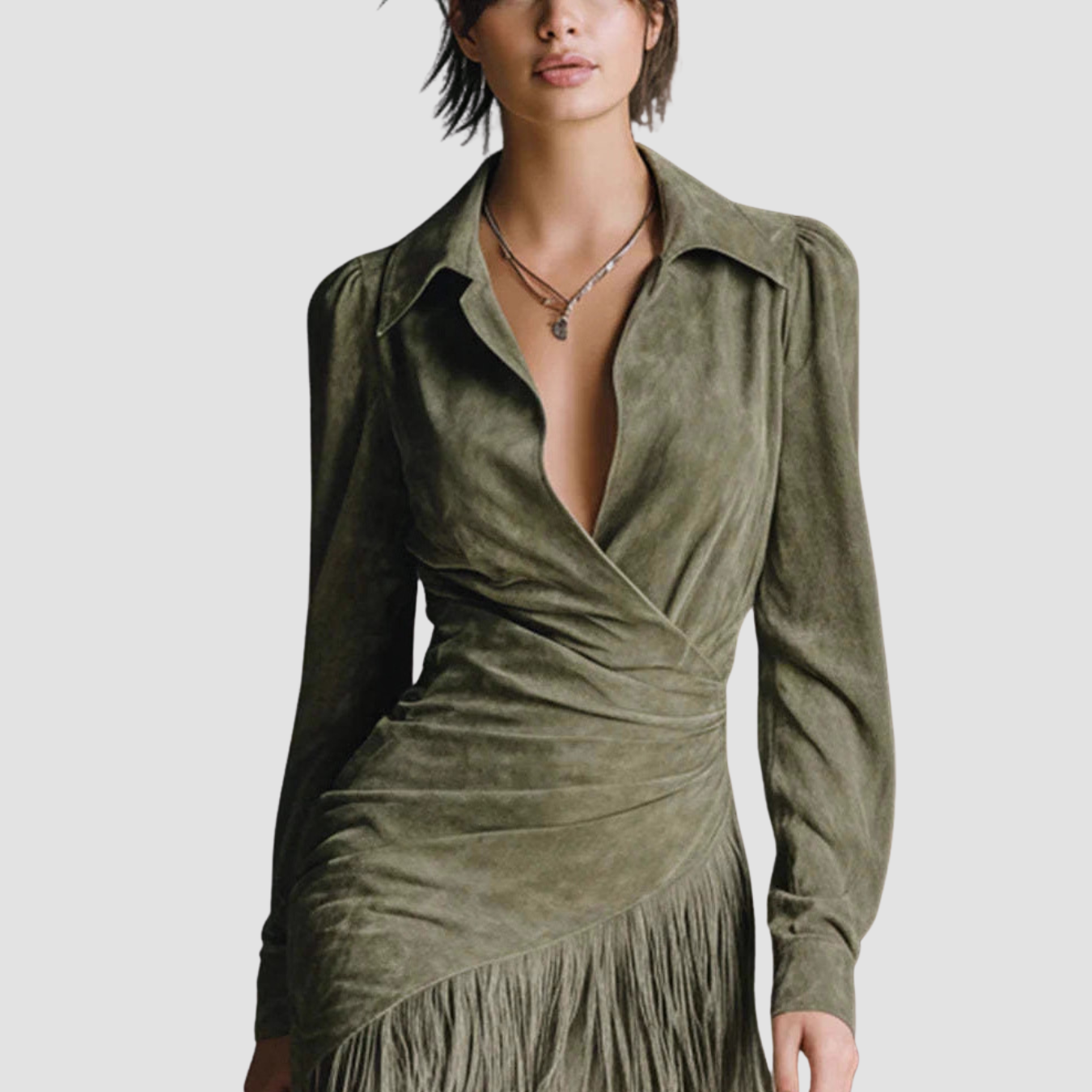 Amora | Vestido occidental de manga larga