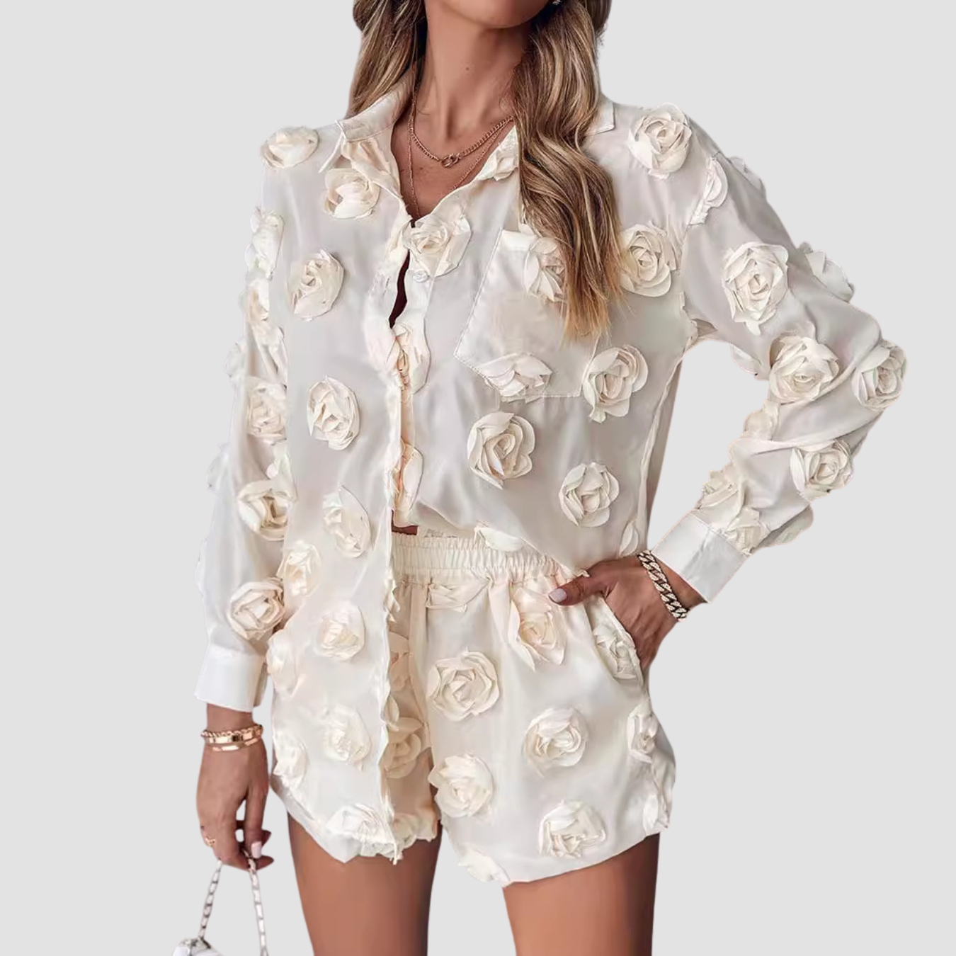 Mira | Traje de flores