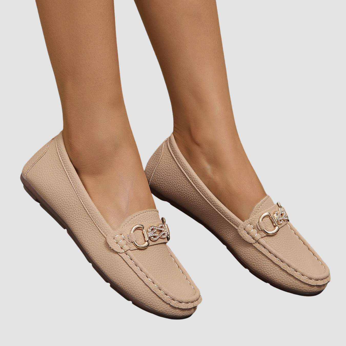Lara | Mocasines con cadena