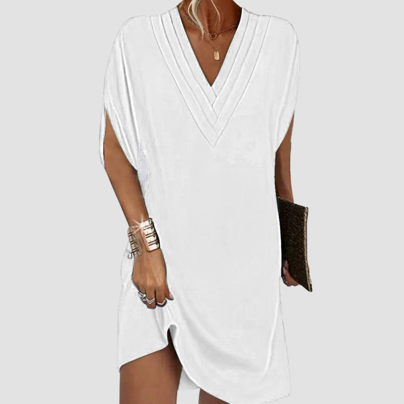 Mila | Vestido con escote en V