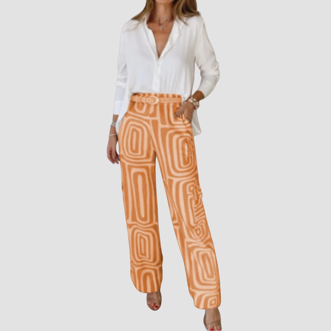 Mira | Conjunto con pantalón ancho
