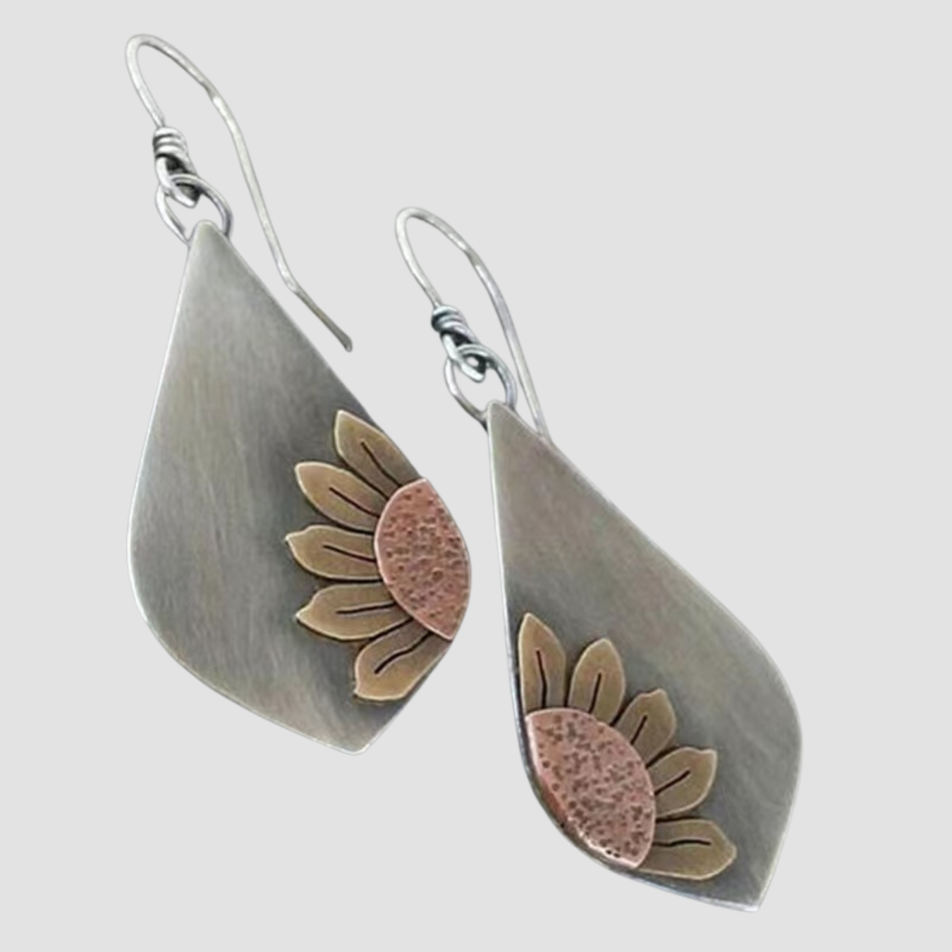 Lea | Pendientes de girasol