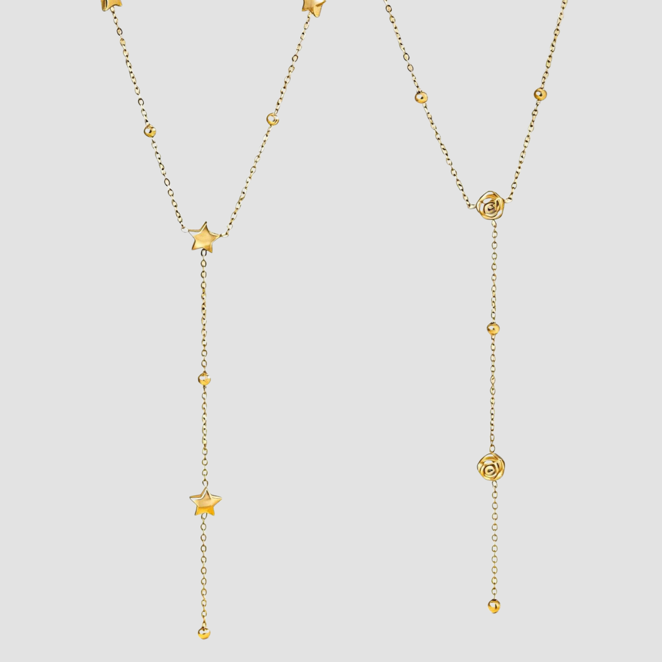 Lea | Collar de estrellas y rosas
