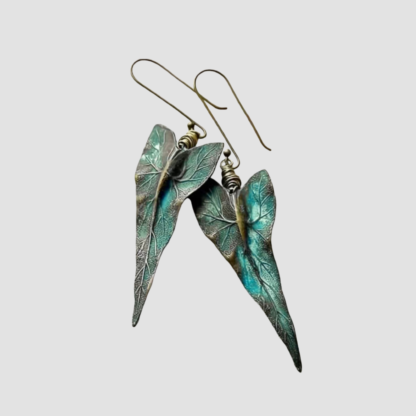 Vivi | Pendientes retro con forma de hoja