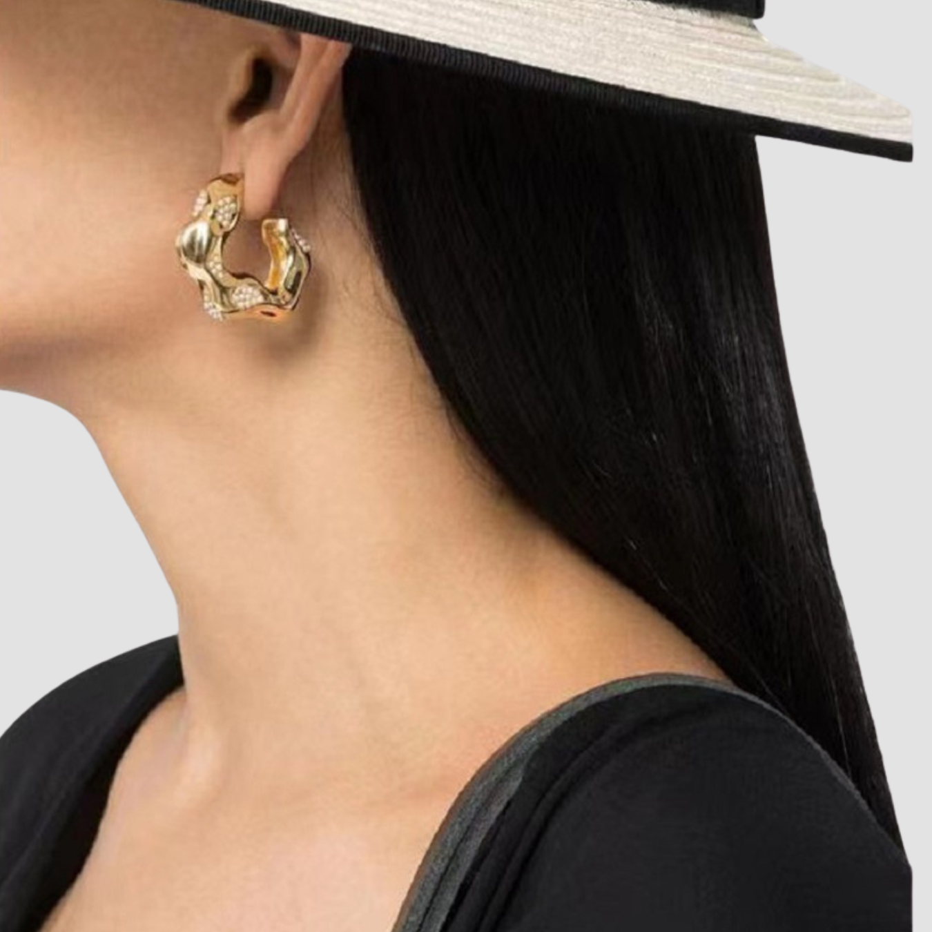 Lea | Pendientes irregulares