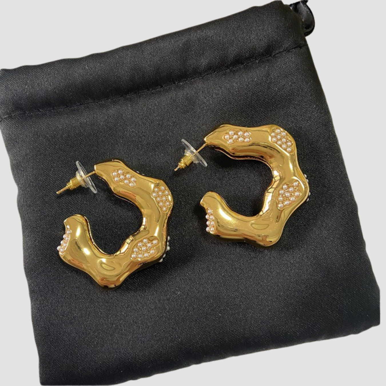Lea | Pendientes irregulares