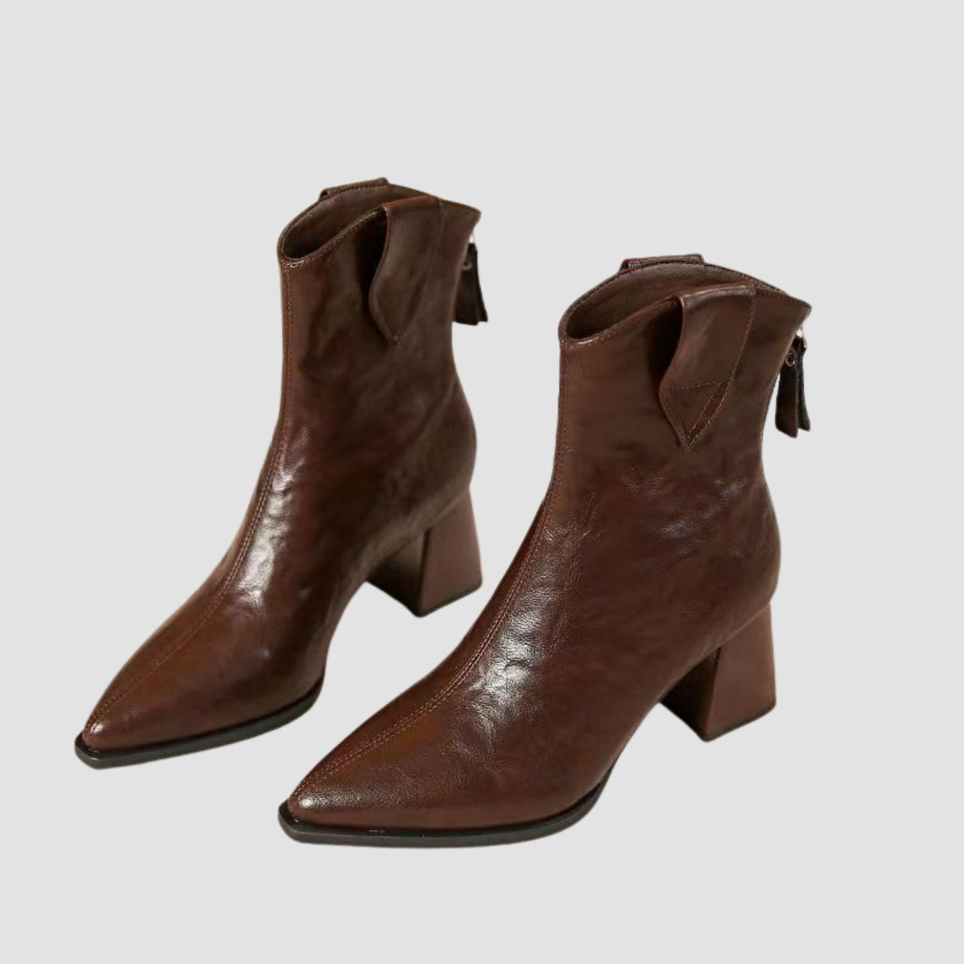 Kaia | Botas retro de punta