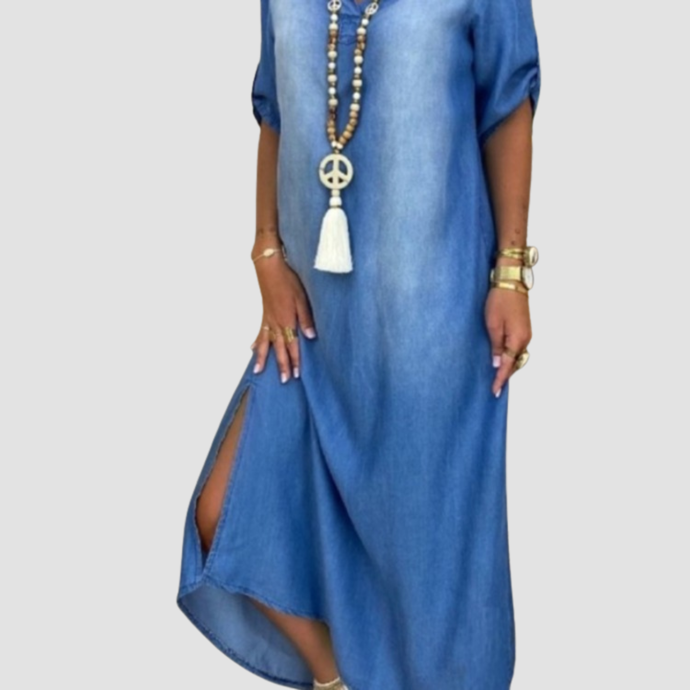 Novea | Vestidos de mezclilla lavada