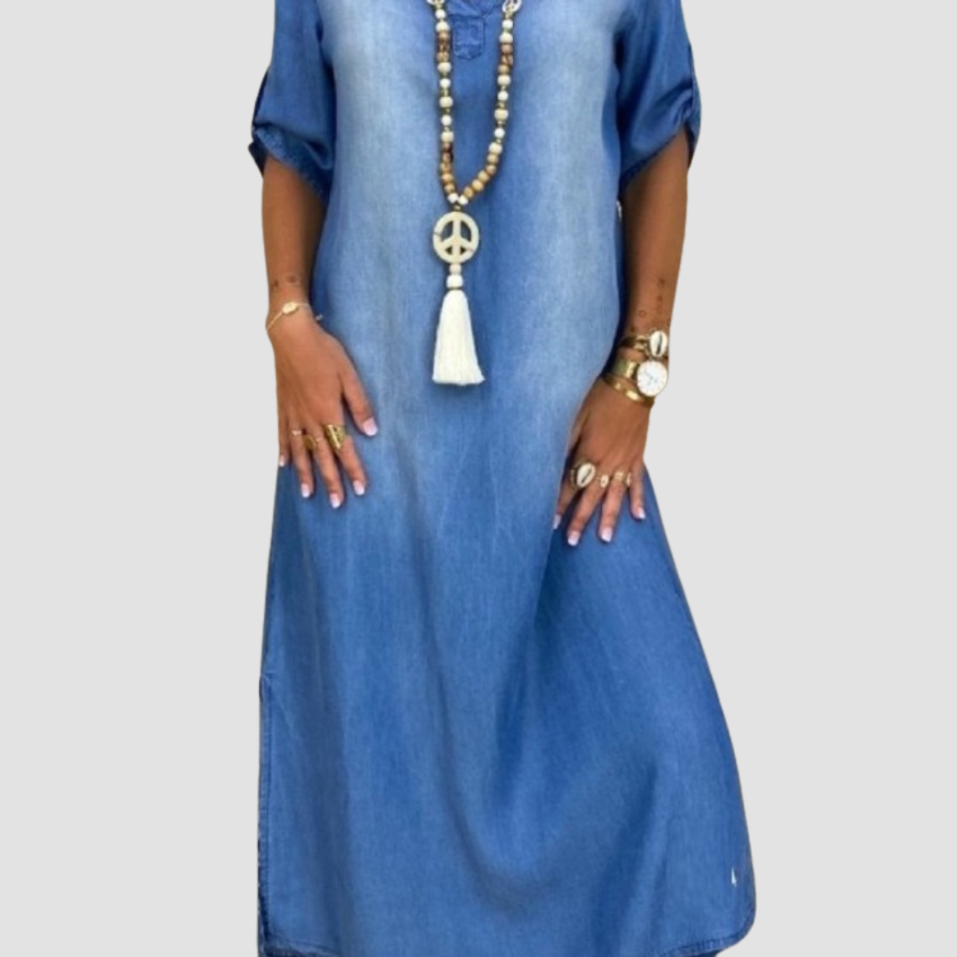 Novea | Vestidos de mezclilla lavada