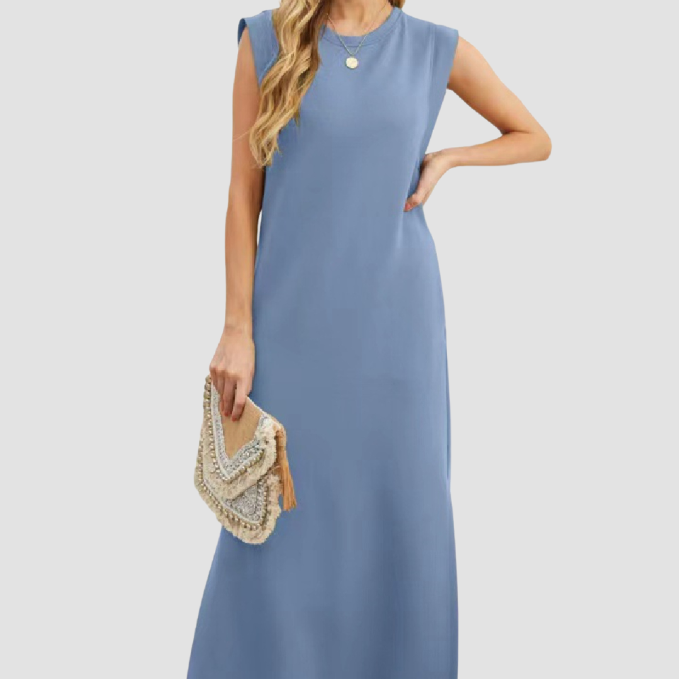 Siena | Vestido con abertura y bolsillos
