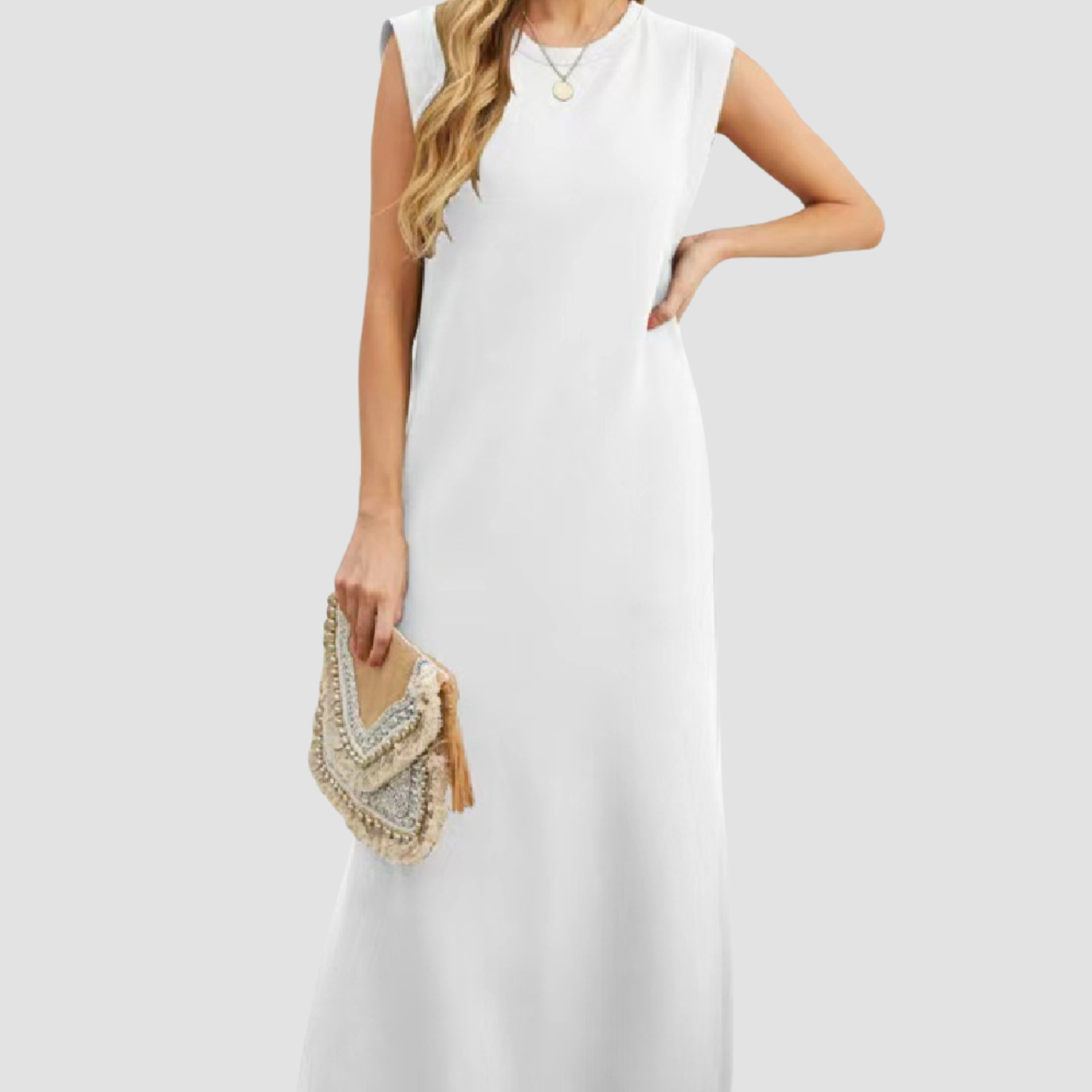 Siena | Vestido con abertura y bolsillos