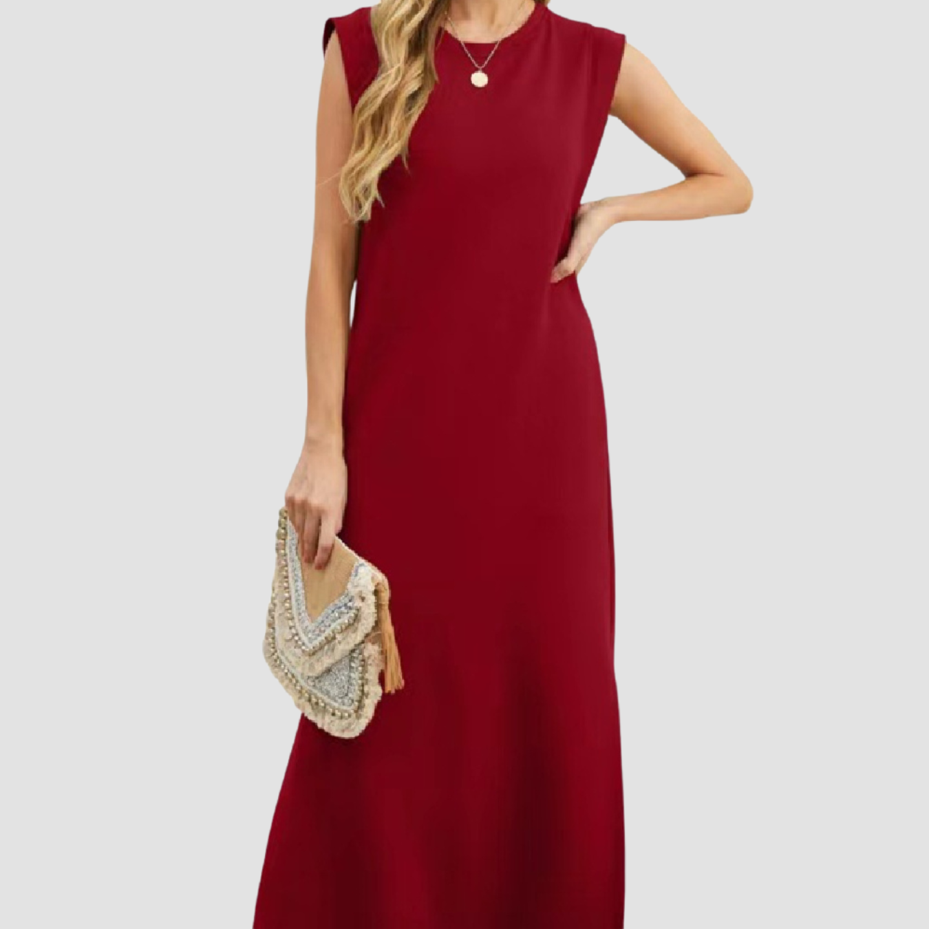 Siena | Vestido con abertura y bolsillos