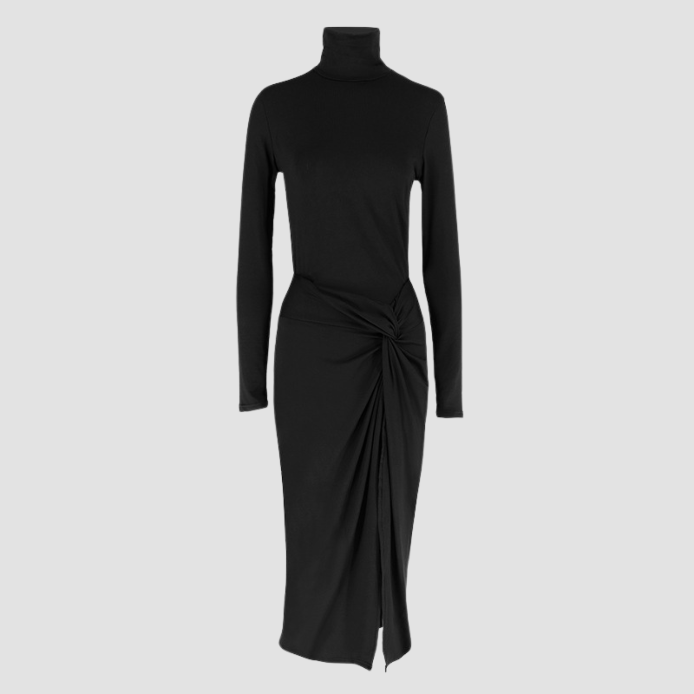 Novea | Vestido de cuello alto y manga larga