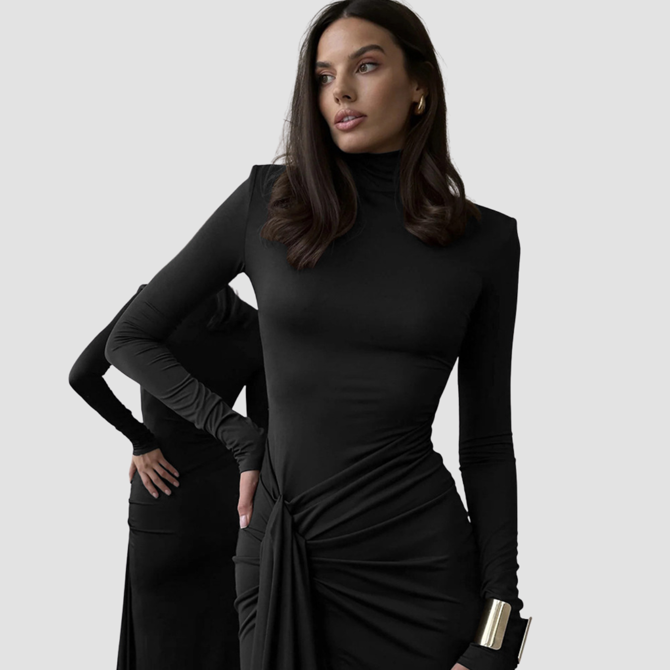 Novea | Vestido tubo con tirantes divididos