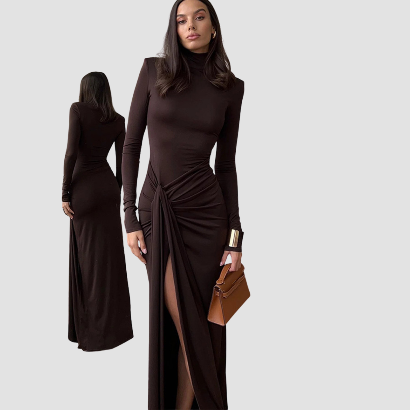 Novea | Vestido tubo con tirantes divididos