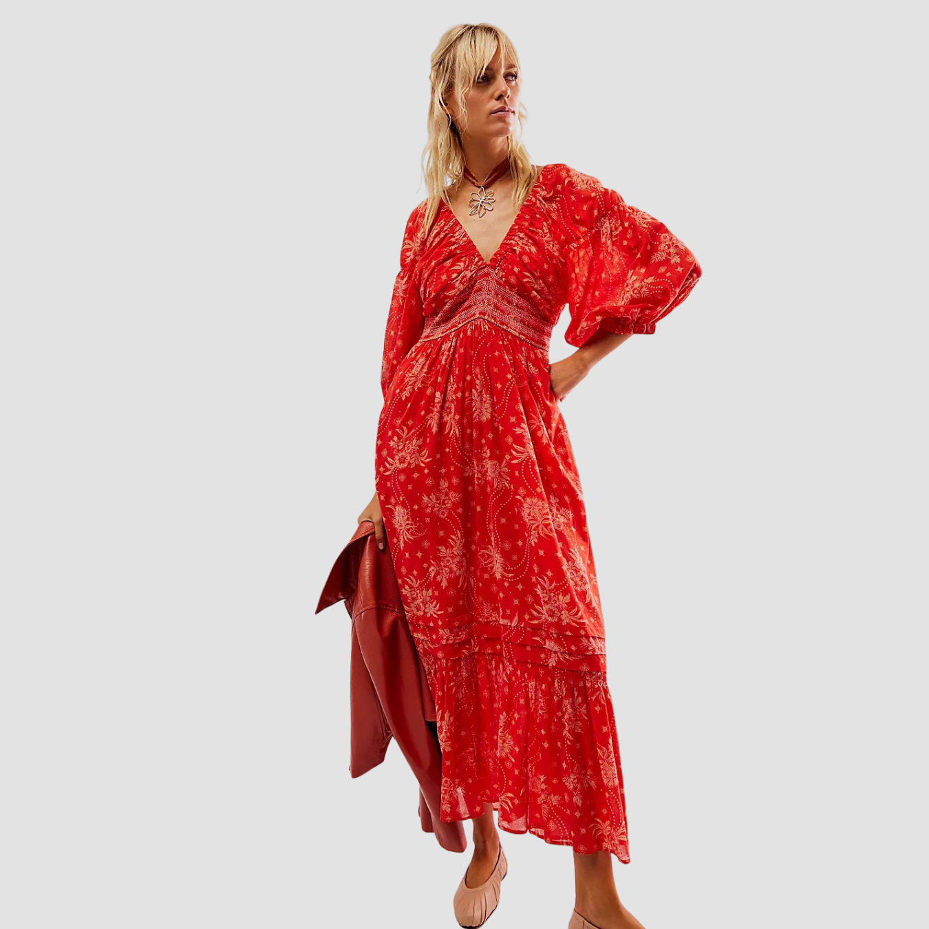 Novea | Vestido con cuello en V