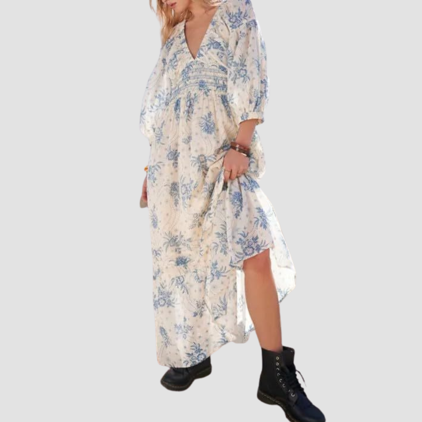 Novea | Vestido con cuello en V
