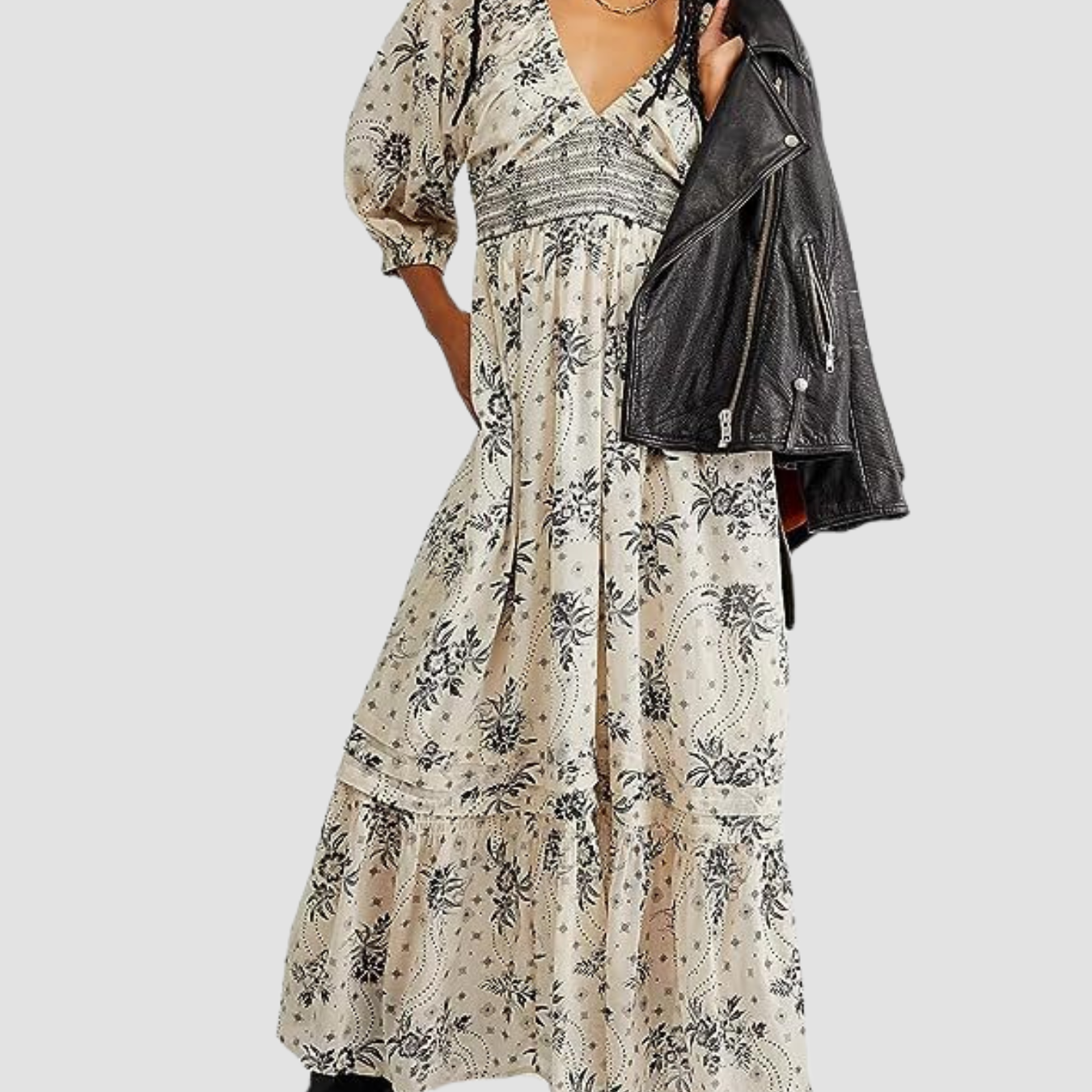 Novea | Vestido con cuello en V