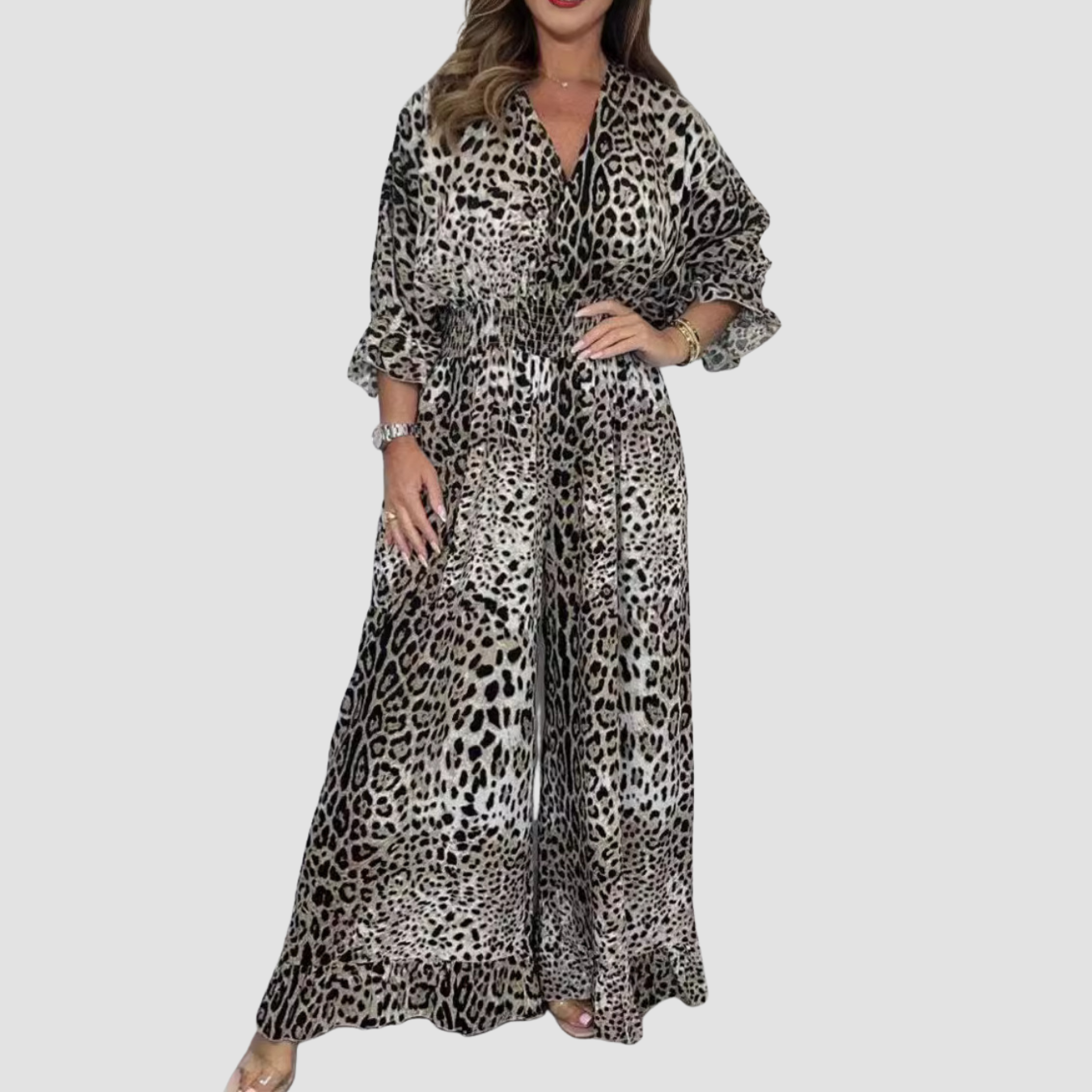 Novea | Mono casual de leopardo