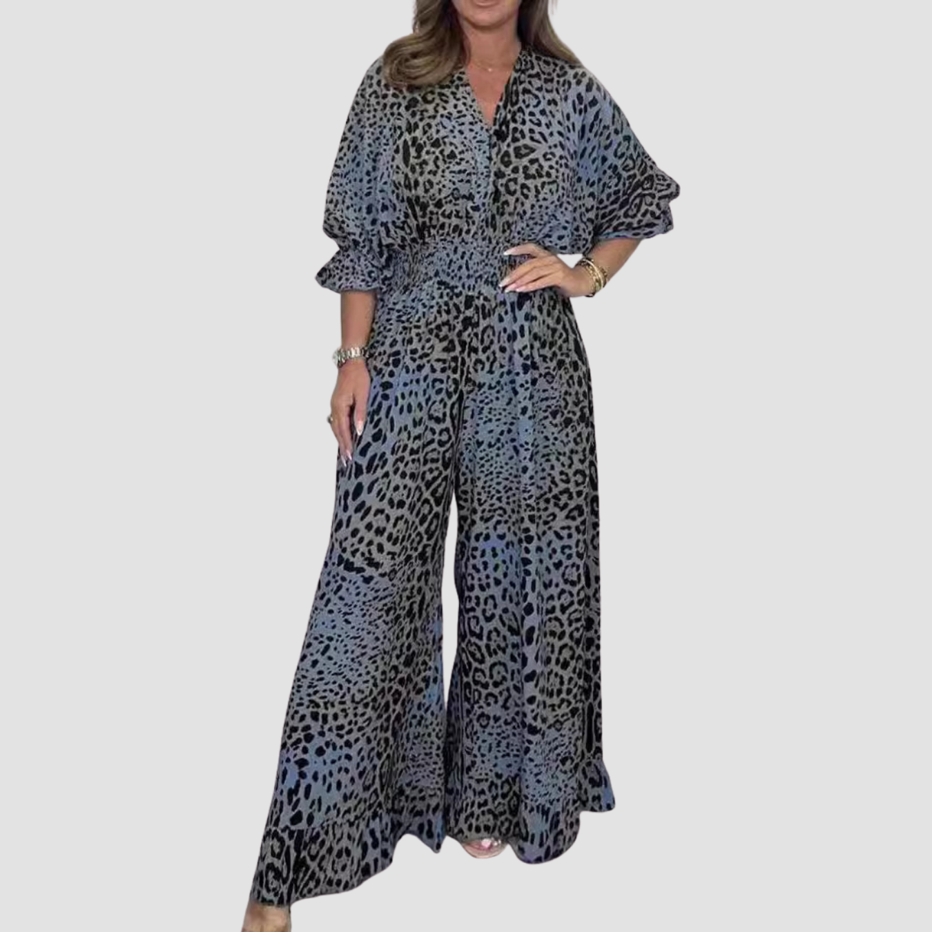Novea | Mono casual de leopardo