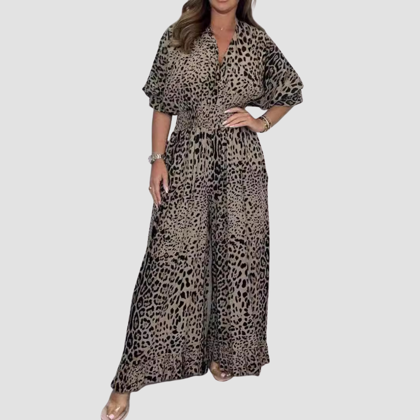 Novea | Mono casual de leopardo