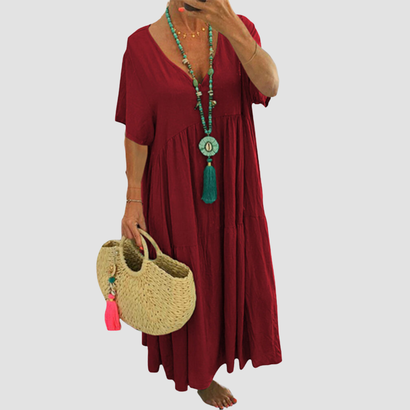 Novea | Vestido con vuelo