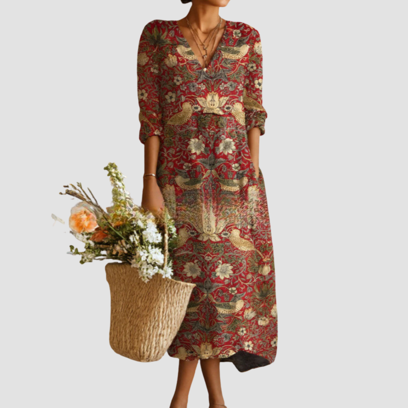 Novea | Vestido de arte retro