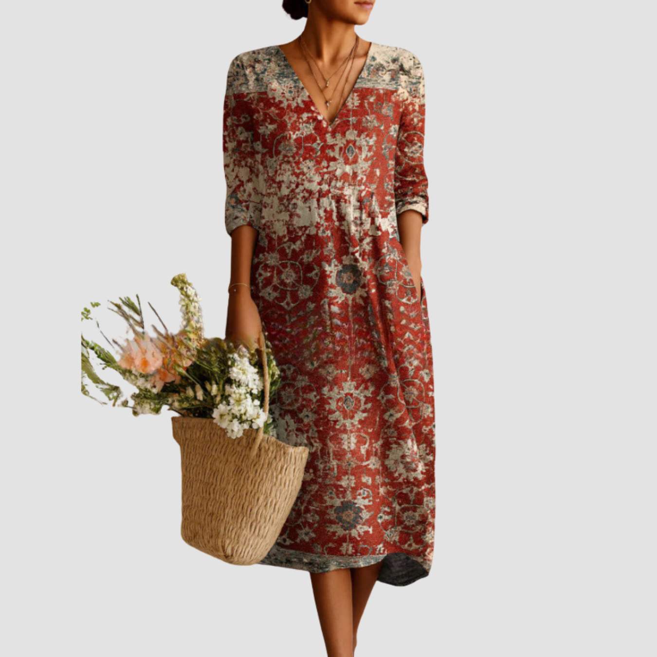 Novea | Vestido de arte retro