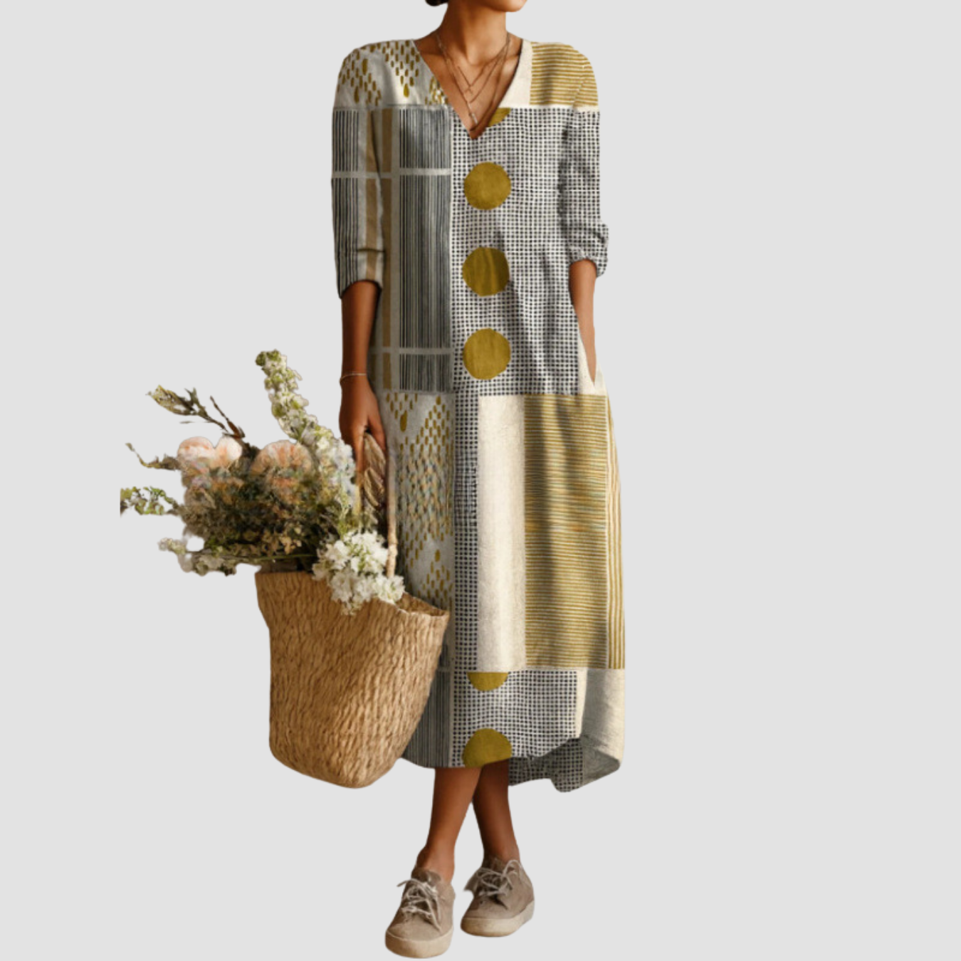 Novea | Vestido de arte retro