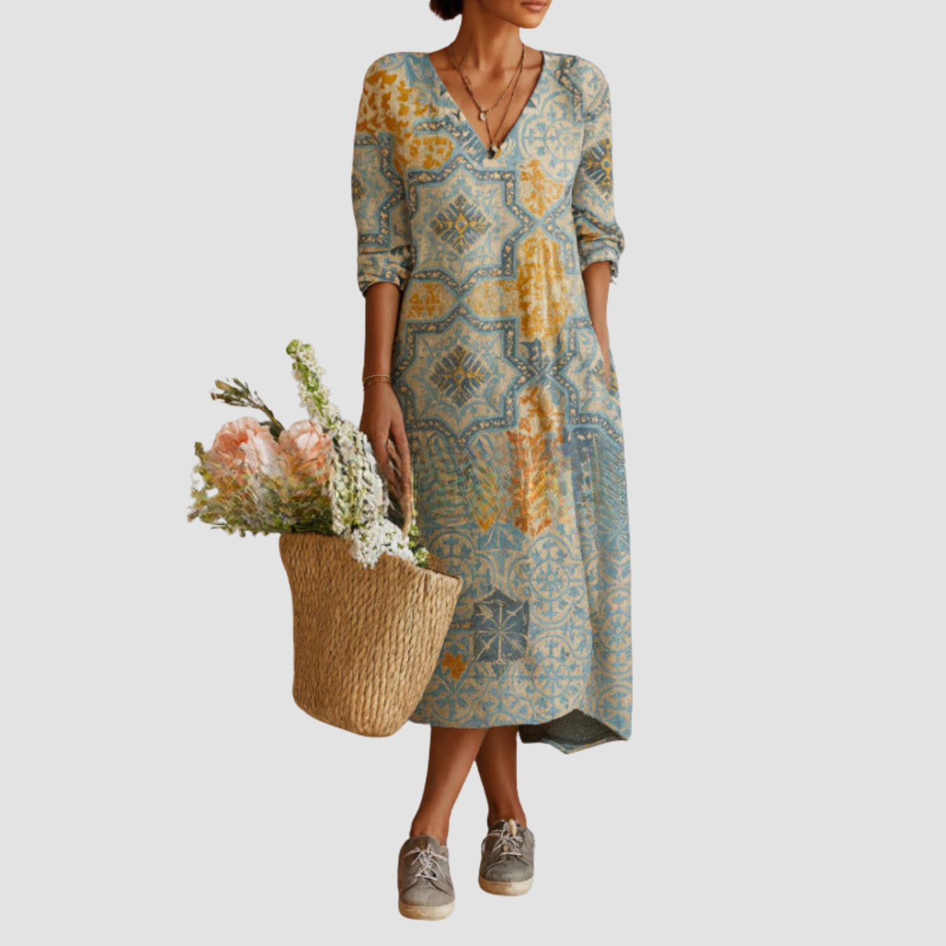 Novea | Vestido de arte retro