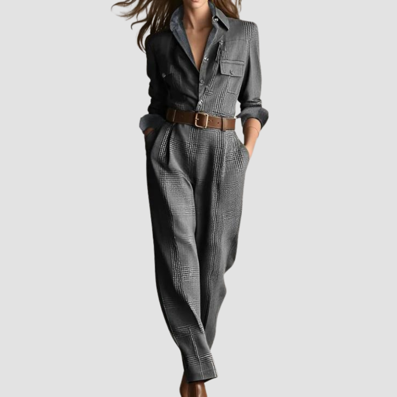 Nira | Mono elegante de cuadros