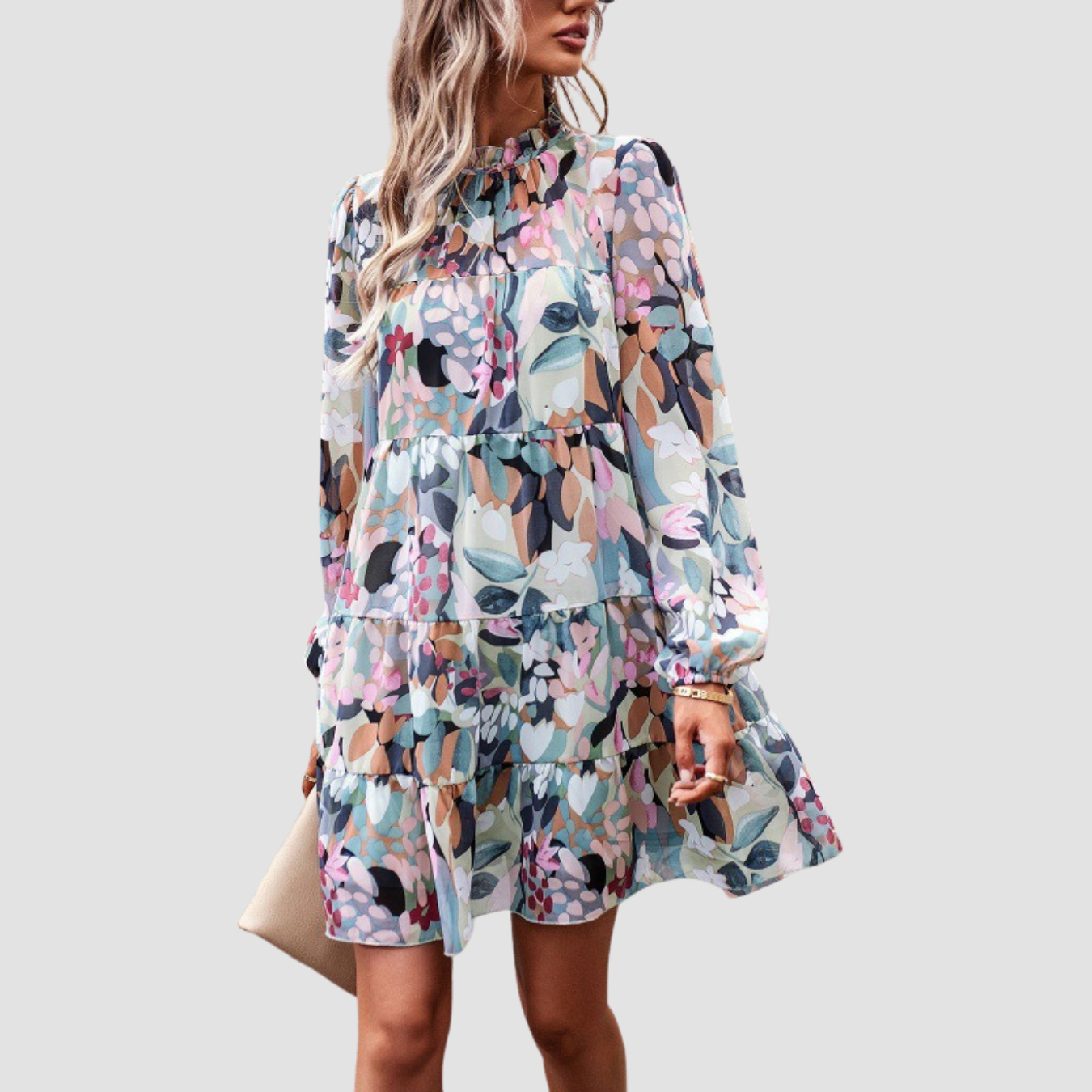Siera | Vestido de manga larga