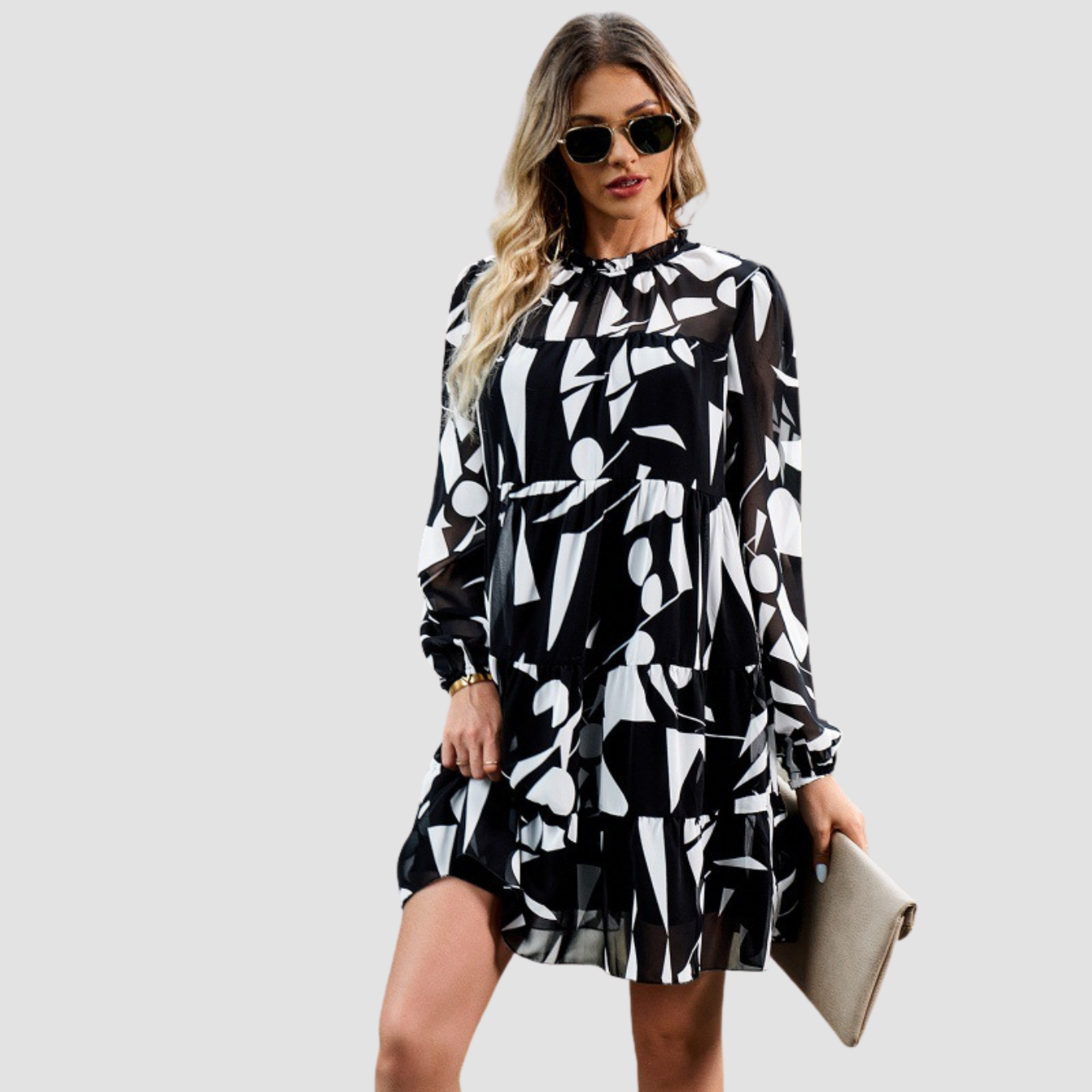 Siera | Vestido de manga larga