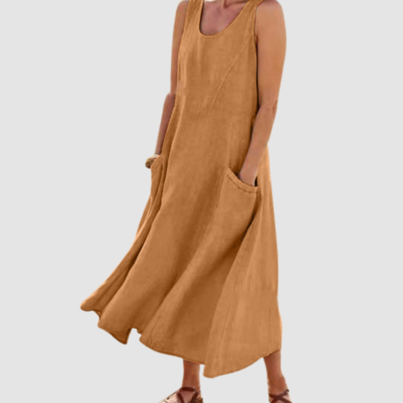 Novea | Vestido largo de verano sin mangas