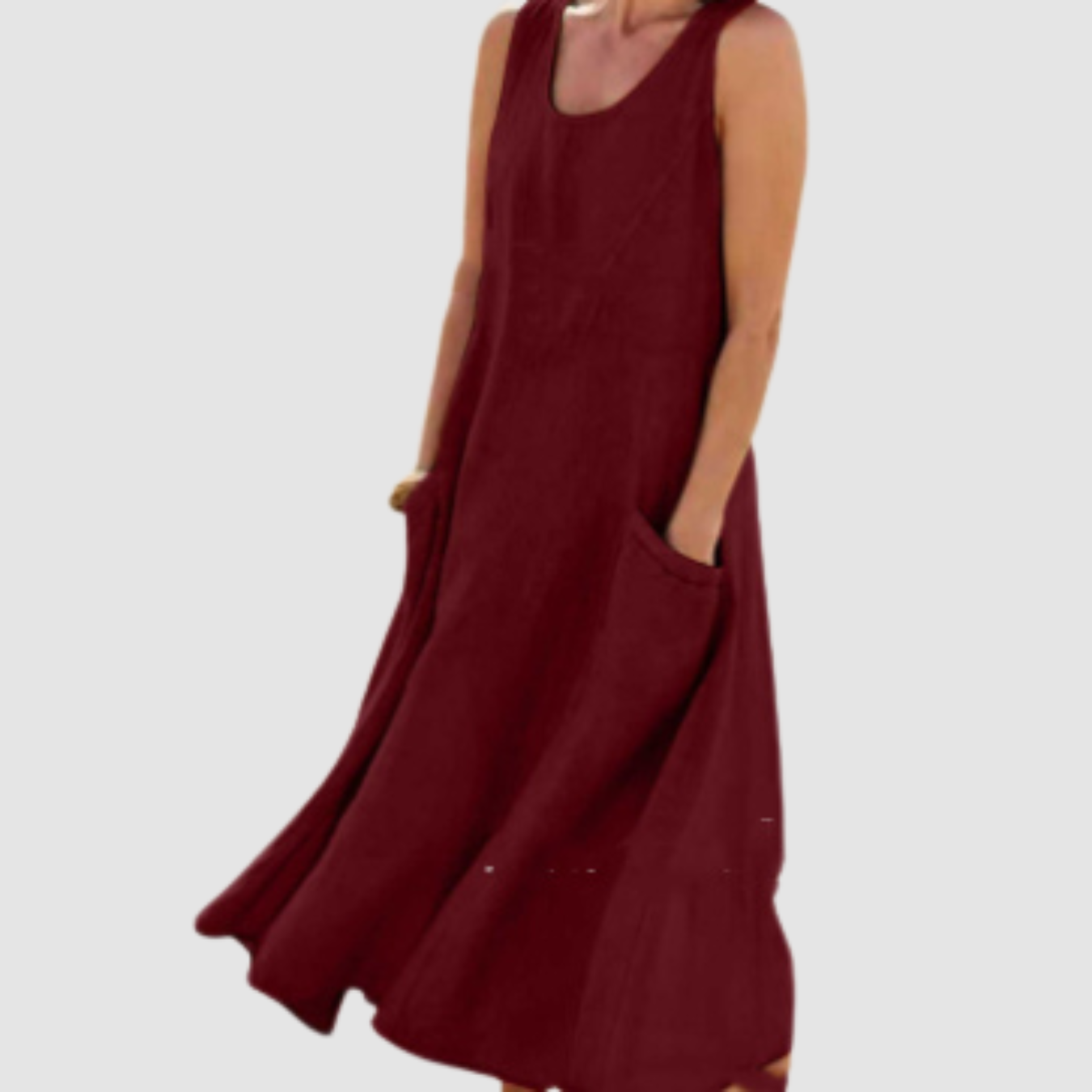 Novea | Vestido largo de verano sin mangas