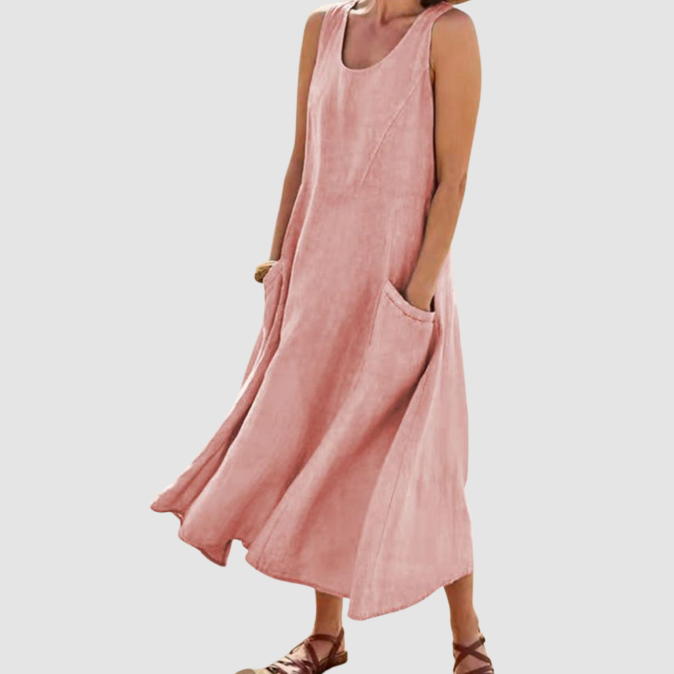 Novea | Vestido largo de verano sin mangas